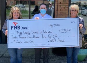 FNB Donates to Trigg County Schools