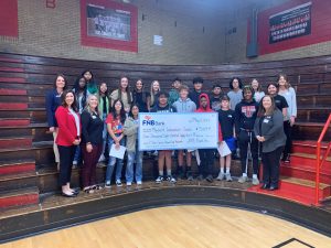 Mayfield Middle School Spirit Debit Card Rewards Check Presentation