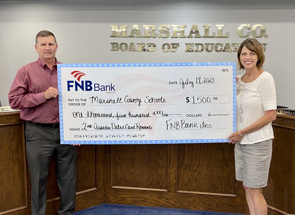 Marshall County Spirit Debit Card Check