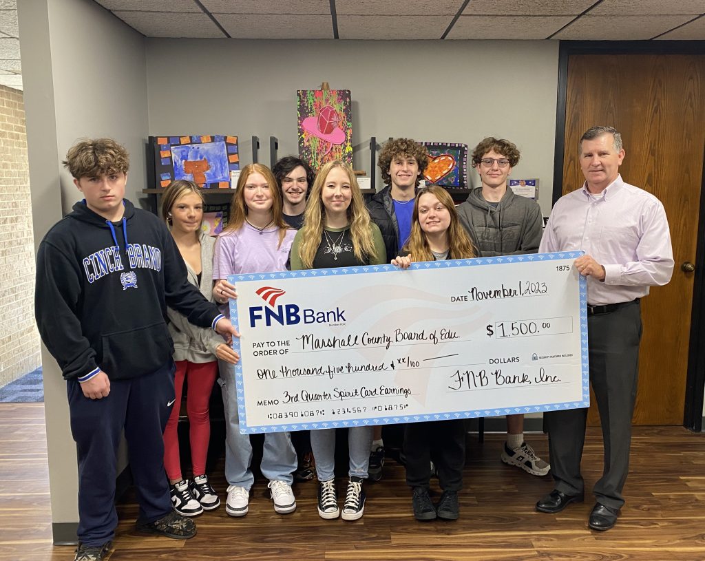 Marshall Co Spirit Debit Card Donation