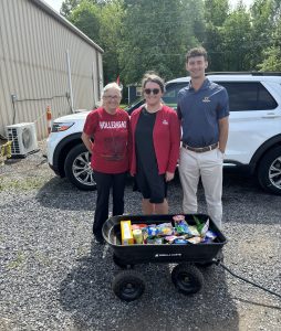 FNB's Spring Into Giving Food Drive donations