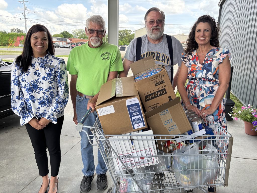 FNB's Spring Into Giving Food Drive donation