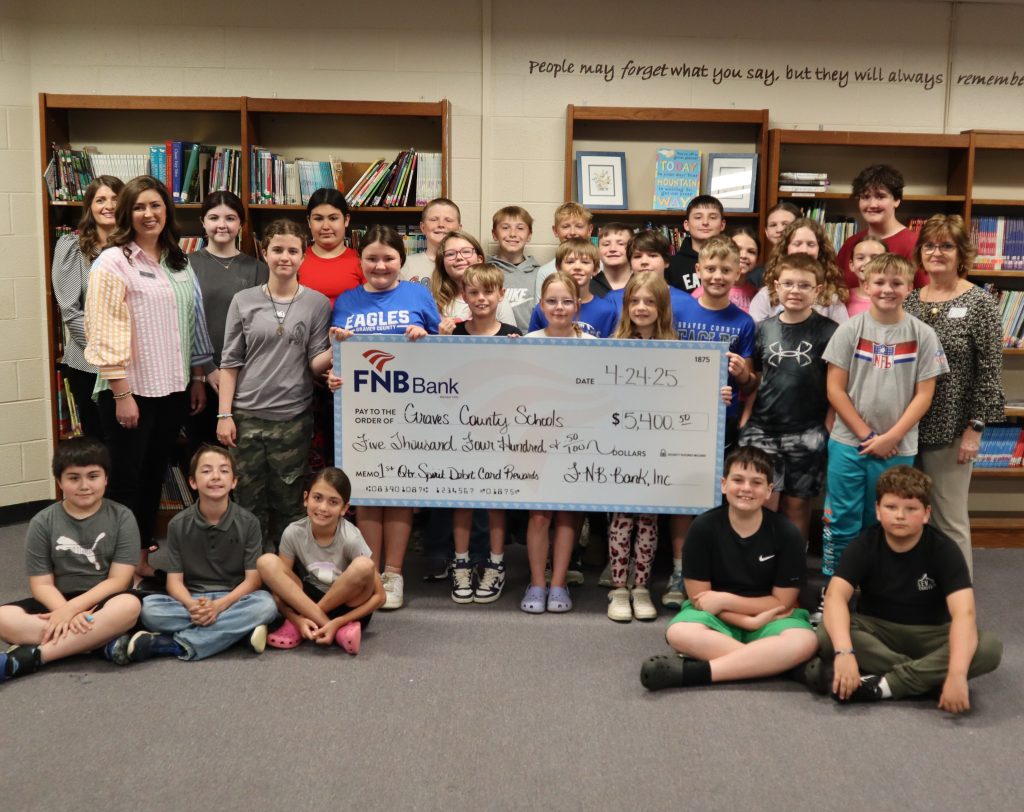 Graves County Spirit debit card check presentation