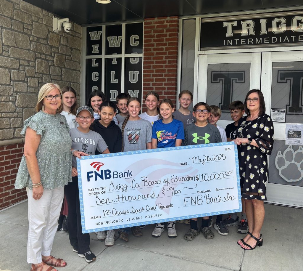 Trigg County Spirit debit card check presentation